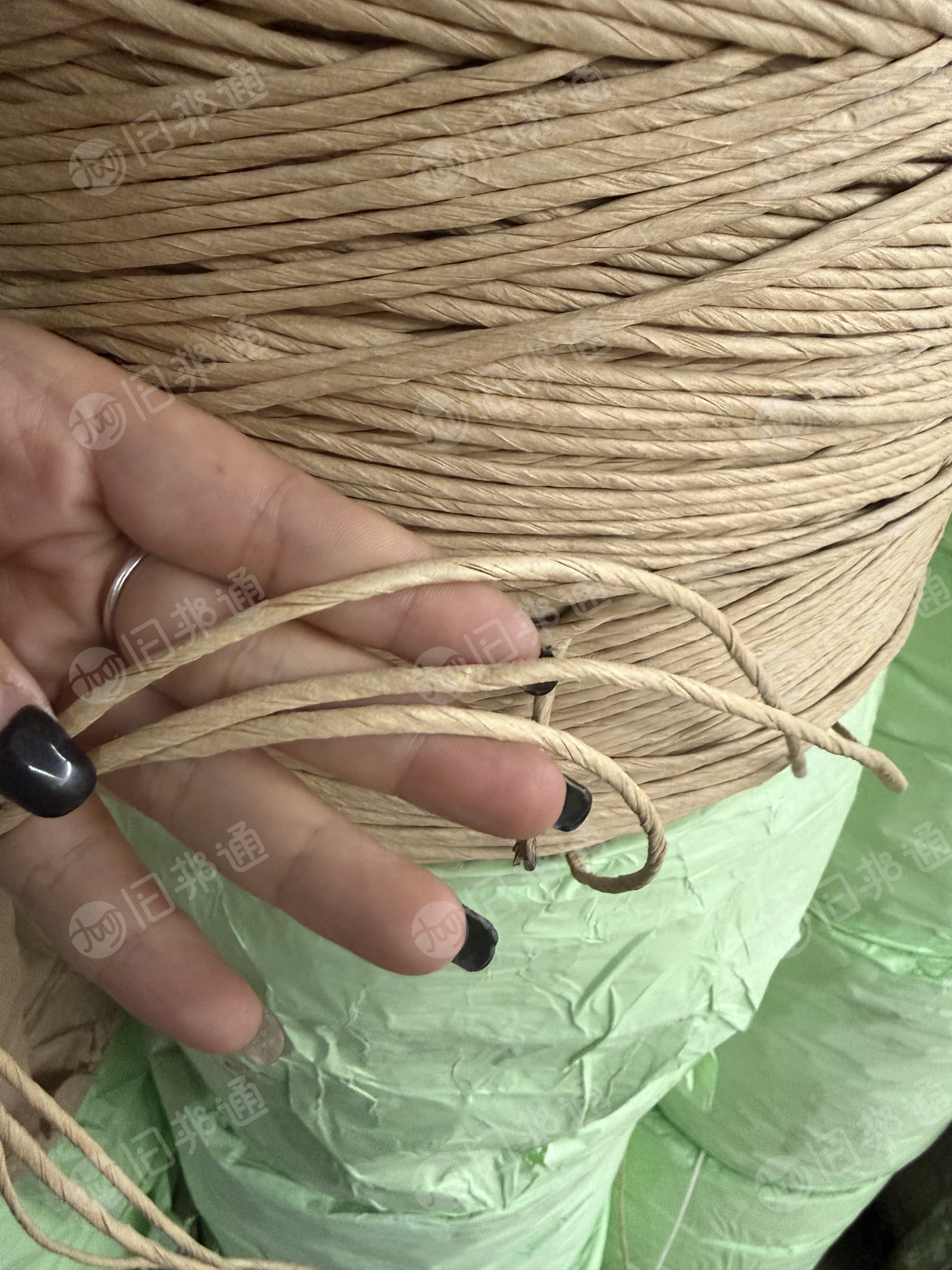 出售库存纸绳，做奶茶袋绳子，货在广东广州