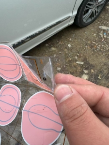 出售玩具厂下来的PVC复PP膜废料，现货9吨，都是箱装的