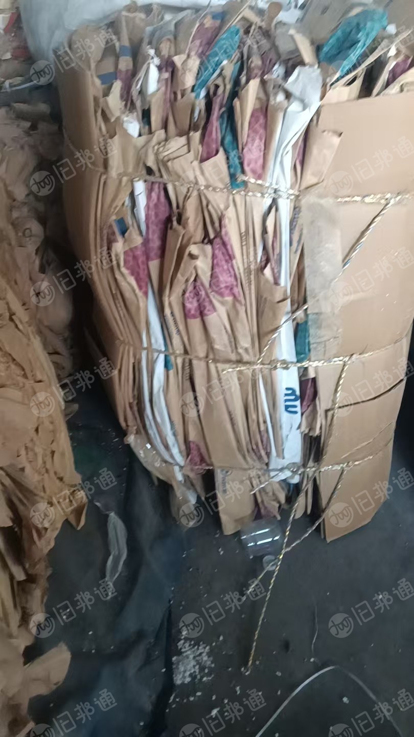 长期出售废奶粉袋，有纸塑袋和纯纸袋，分开打包