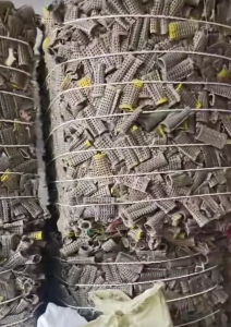 大量出售纱线管废料，沉水的