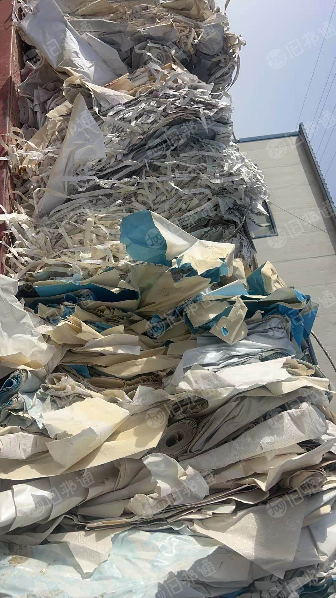 出售壁纸废料，有纯纸和复合料