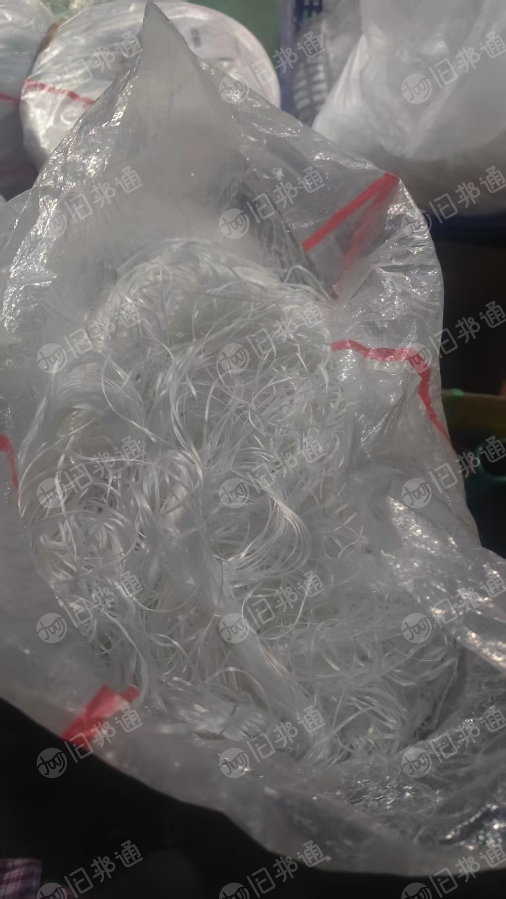 出售白色涤纶废丝,涤纶工业丝,现货有5吨,货在福建厦门