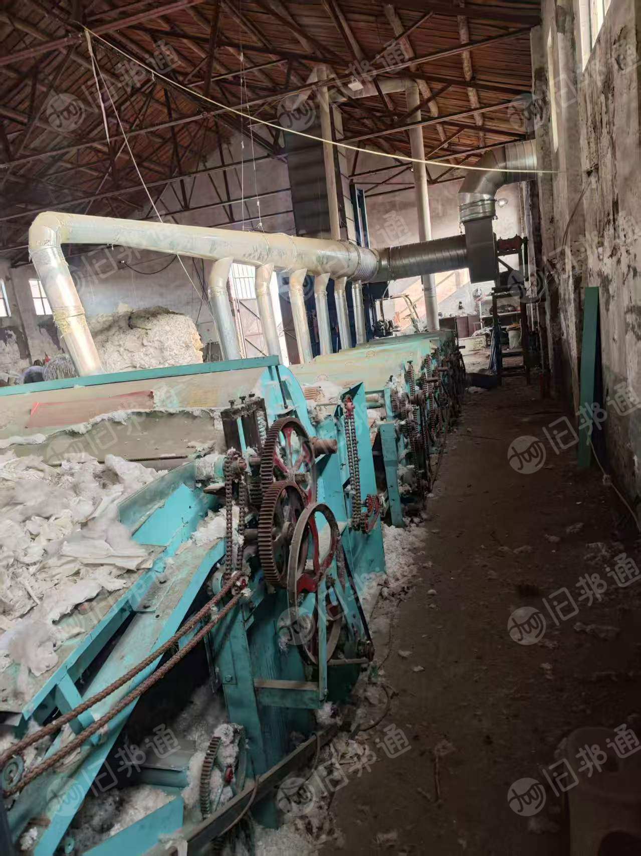 厂家不做了，现货处理一套开花机机器设备，一拖六开花机，九成新，货在河南安阳