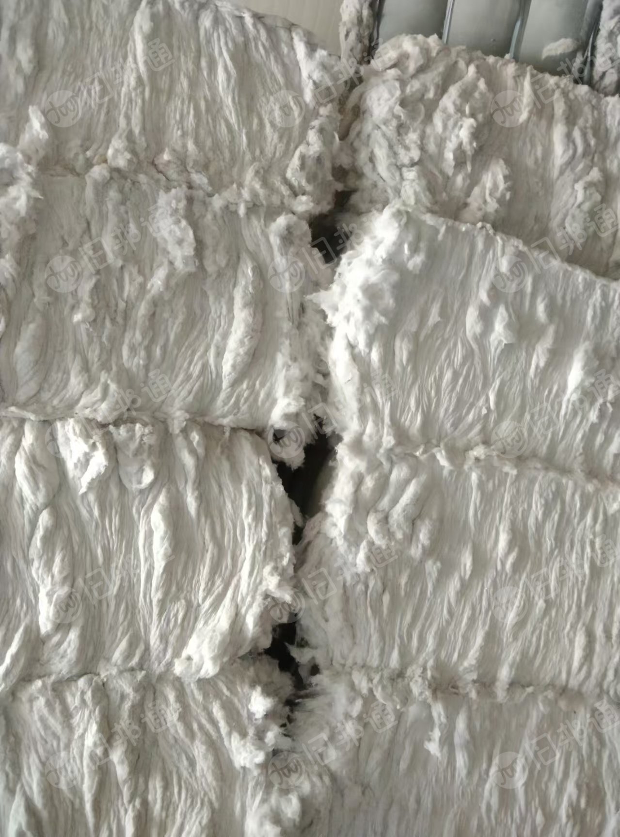 长期出售家纺绗棉下脚料开出来的开花棉,开花棉,货好质量优,月供70吨左右,厂在江苏南通。