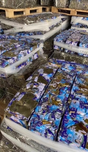 马铁口蚊香盒厂家长期出售马铁口压块，现货15吨