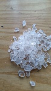 出售干粉透苯板材破碎料，现货够车