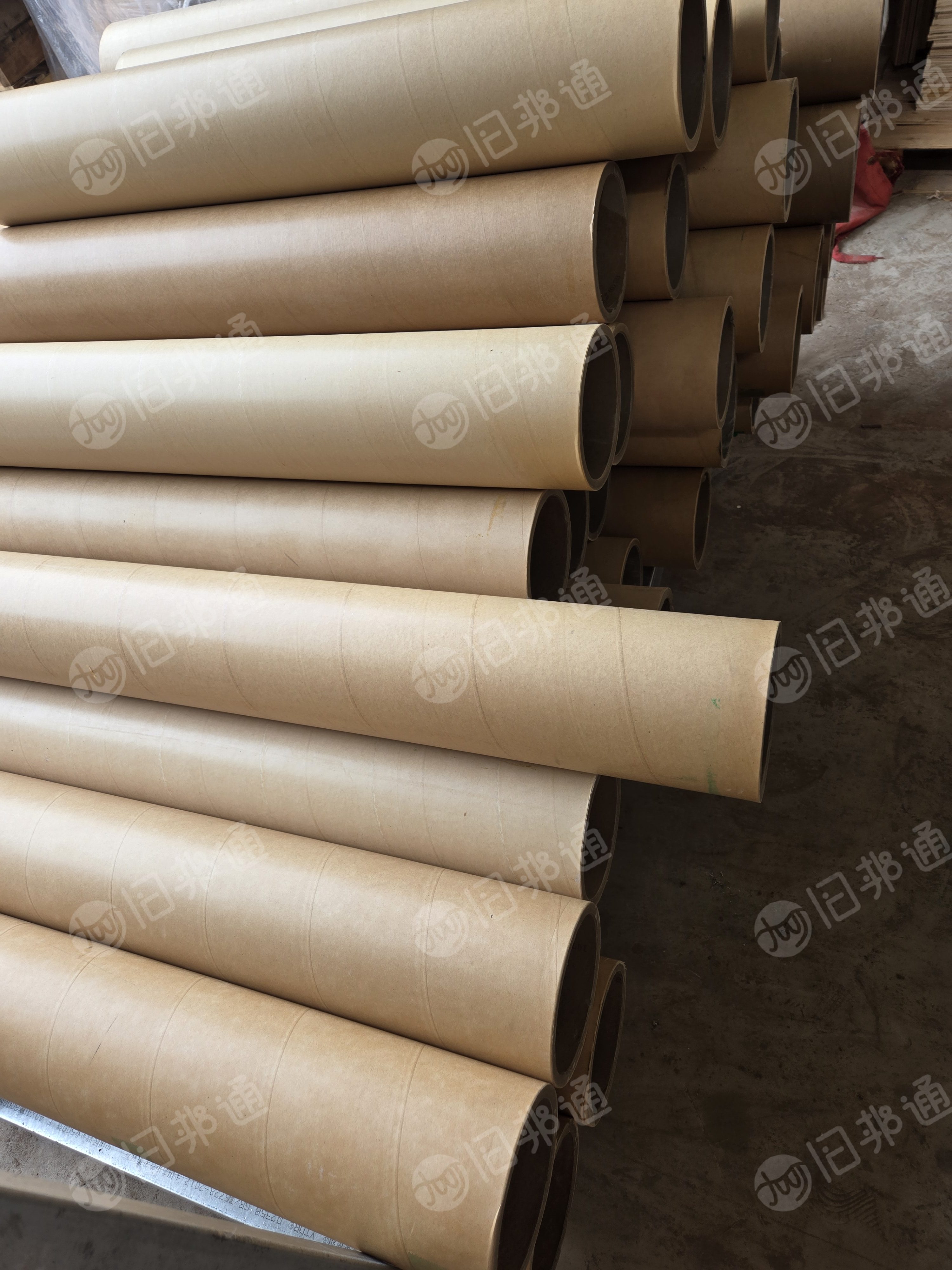长期出售6寸二手纸管，厚度1.3-1.5cm，长度70-170cm