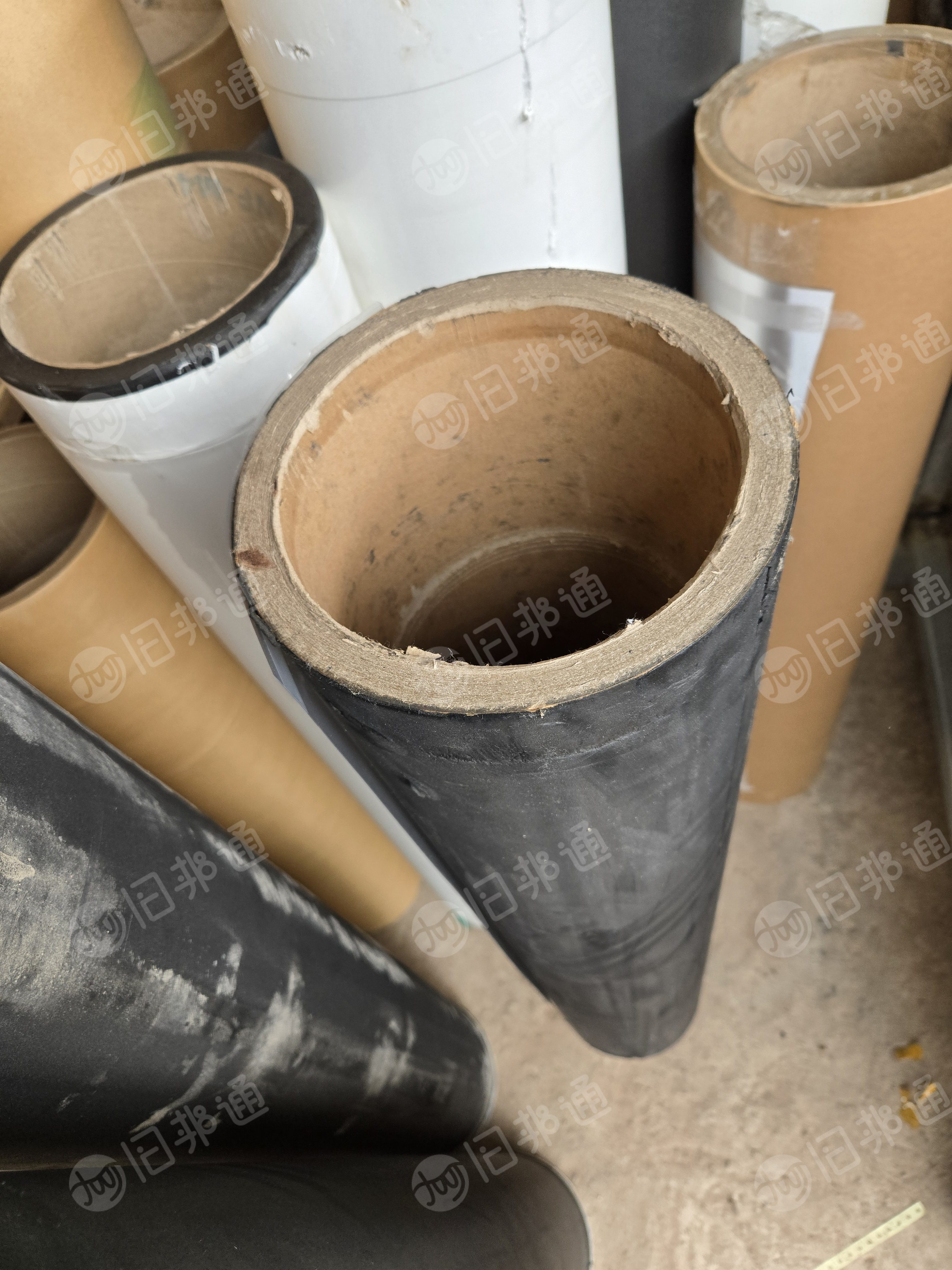 长期出售6寸二手纸管，厚度1.3-1.5cm，长度70-170cm