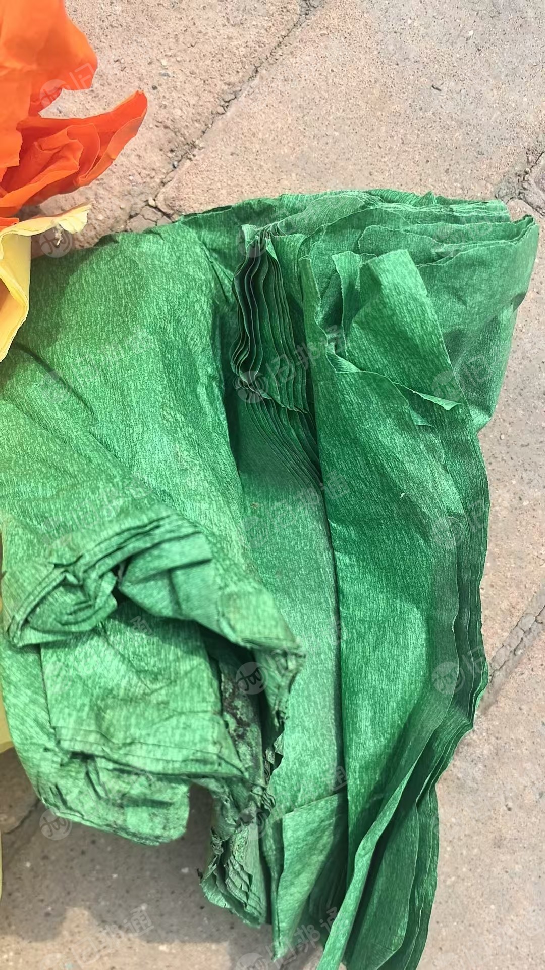 出售彩色美纹纸废料