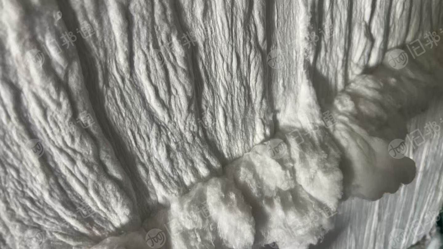 大量出售涤纶化纤棉，废丝开花棉，开松棉，月供100吨，适合做针刺，土工布，无纺布，被子填充用