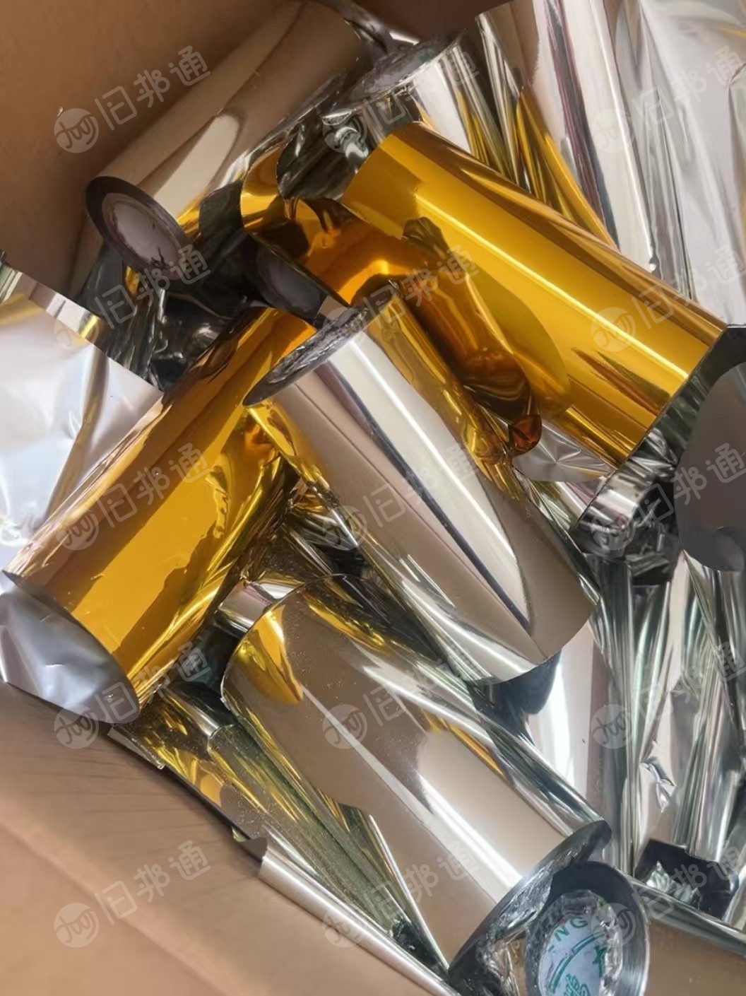 长期出售烫金膜废料，宽度10.6cm