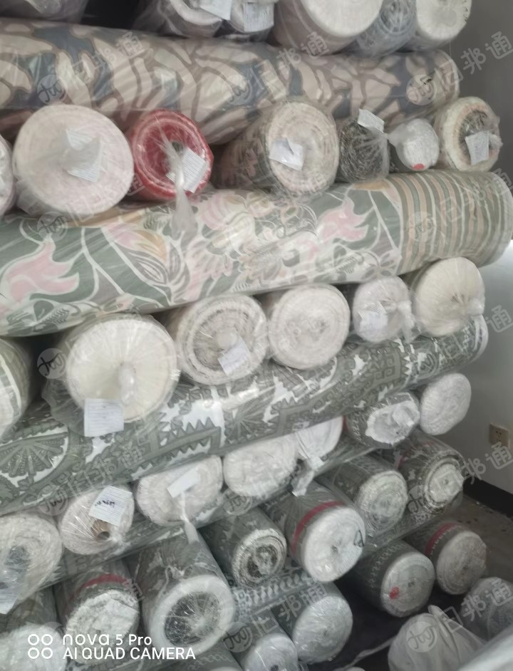 长期大量出售库存布，处理布，废布头，印花米样