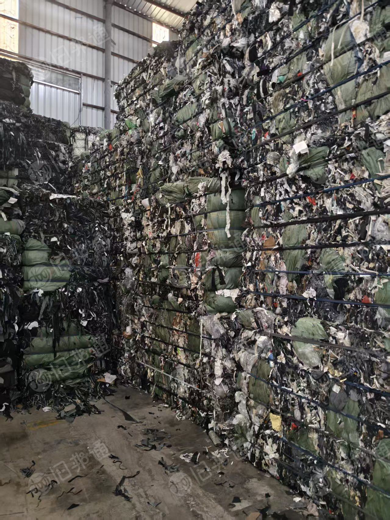 长期出售废纺黑料，燃烧料，月供2000吨