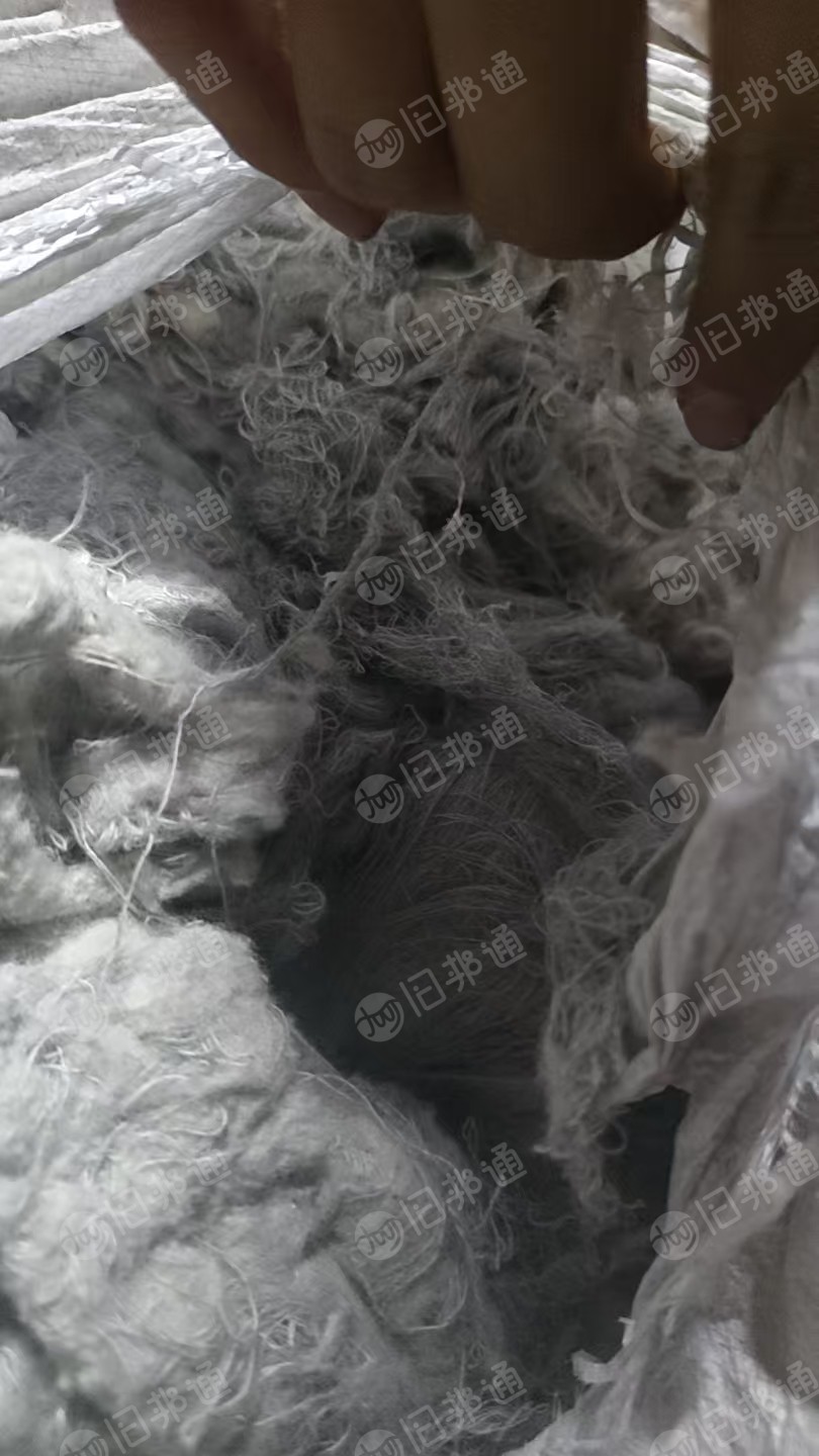 长期出售环锭纺和紧密纺下来的纯棉麻灰回丝,纯棉回丝,货在山东菏泽