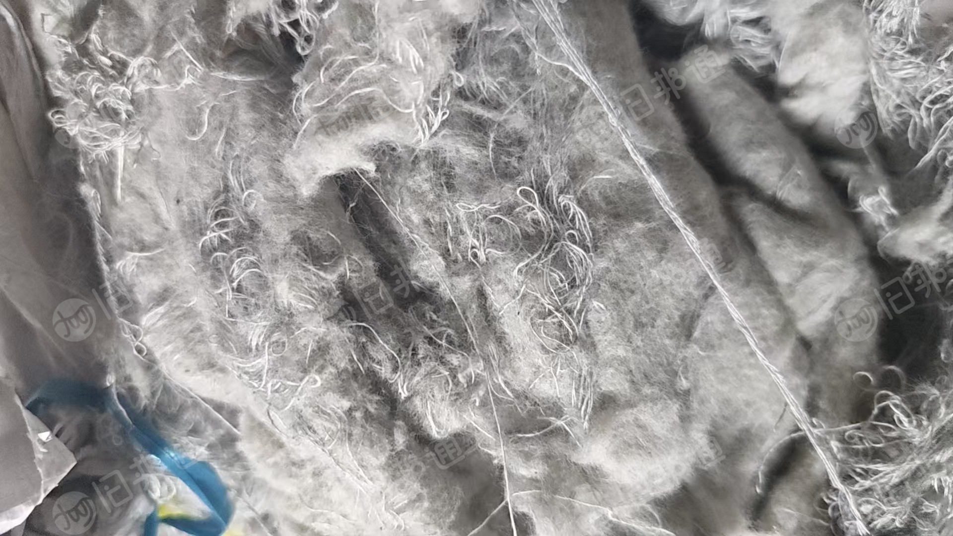 长期出售环锭纺和紧密纺下来的纯棉麻灰回丝，纯棉回丝，货在山东菏泽