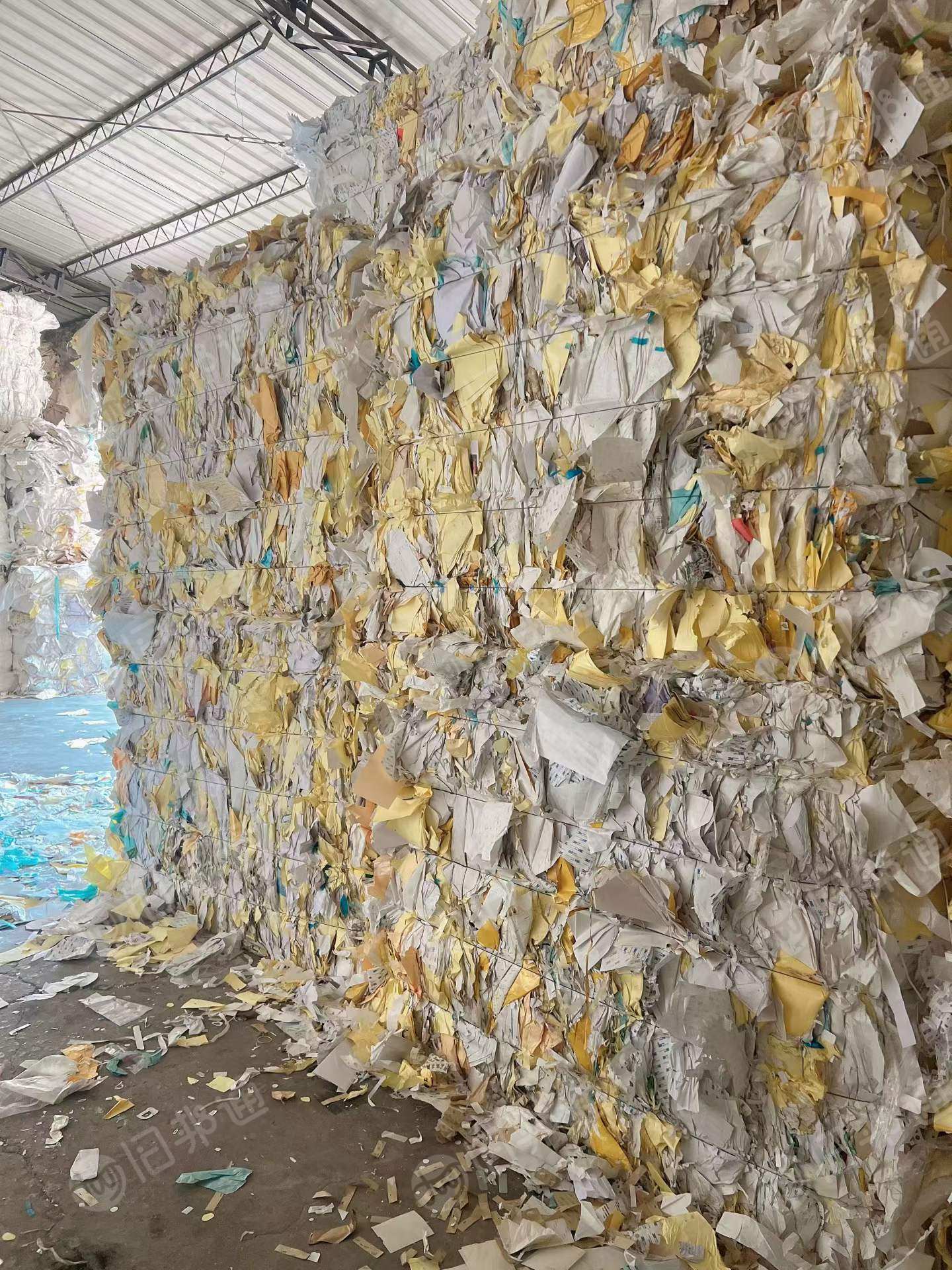 长期出售淋膜纸压包，白色和黄色分开打包