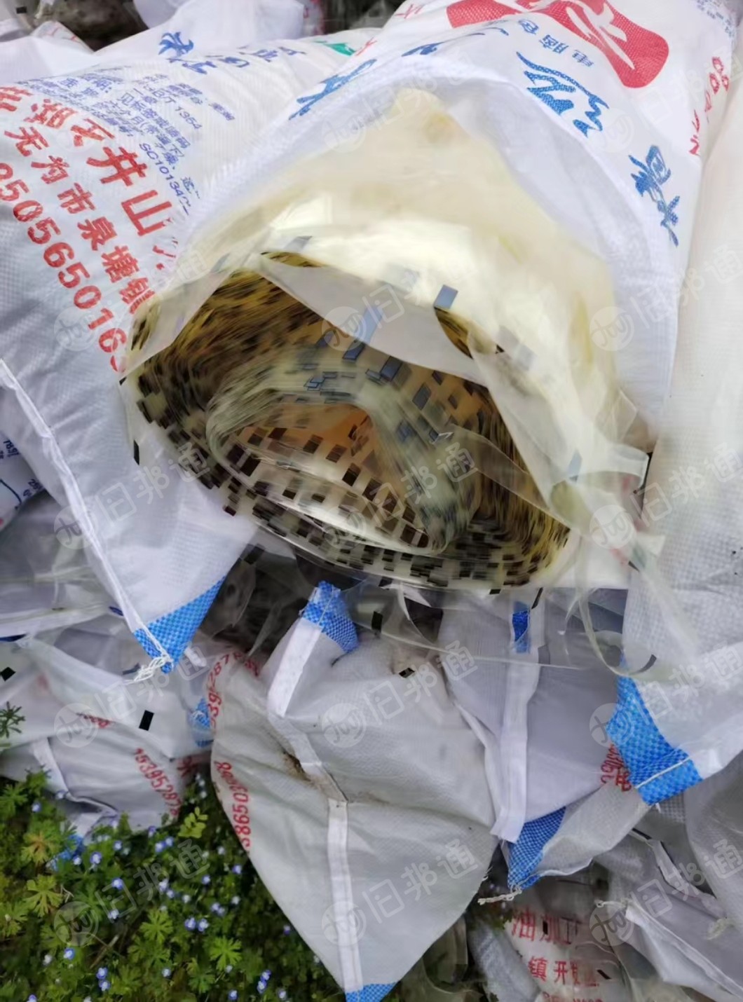 长期出售食品厂下来的塑料膜废料