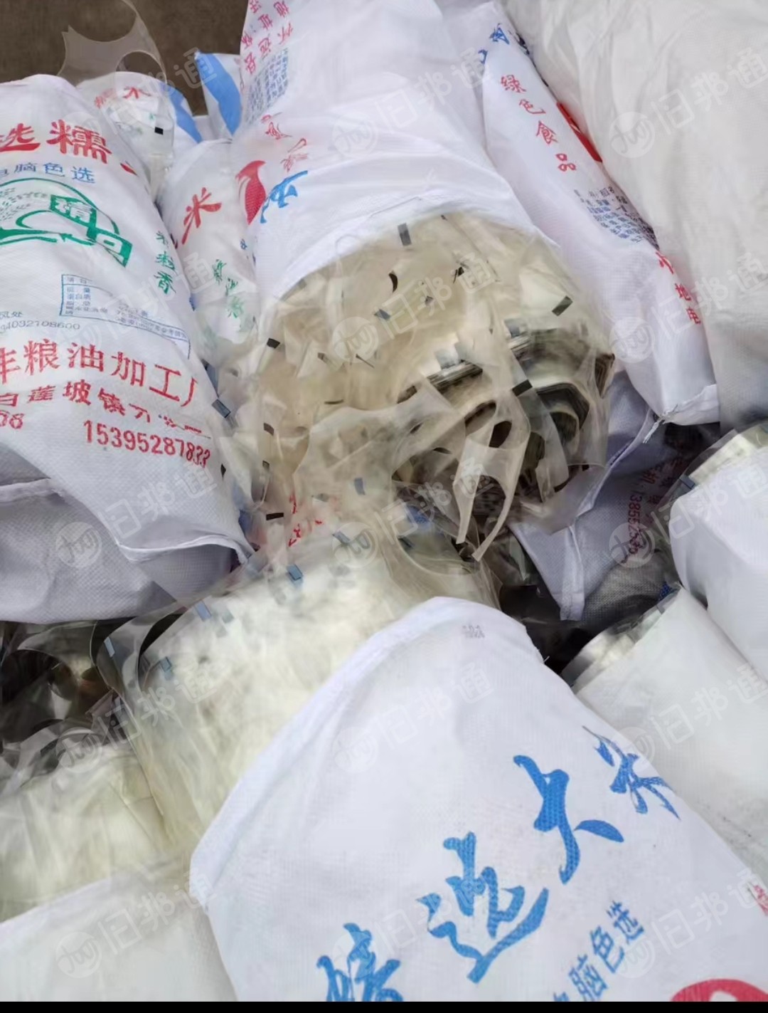 长期出售食品厂下来的塑料膜废料