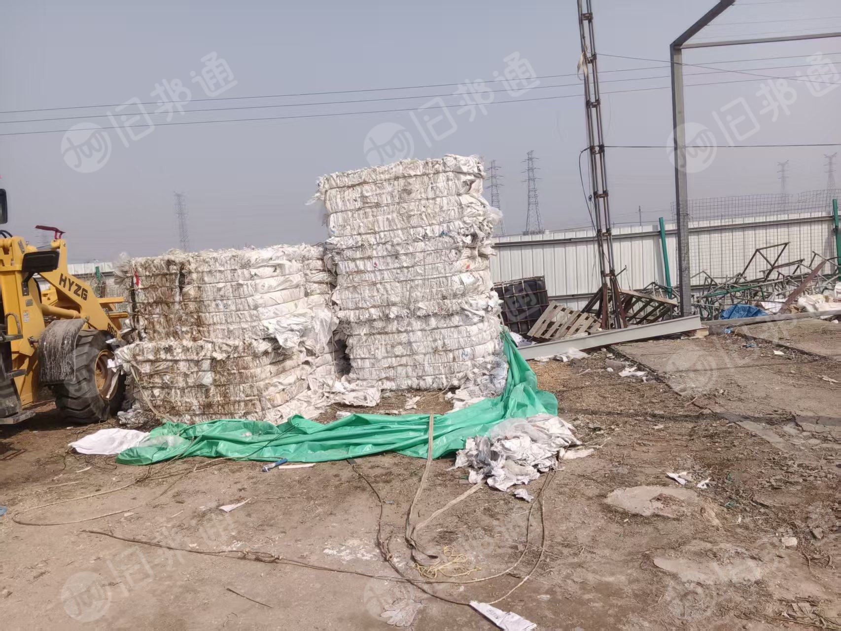 出售片碱袋子，白色PP编织袋，现货18吨