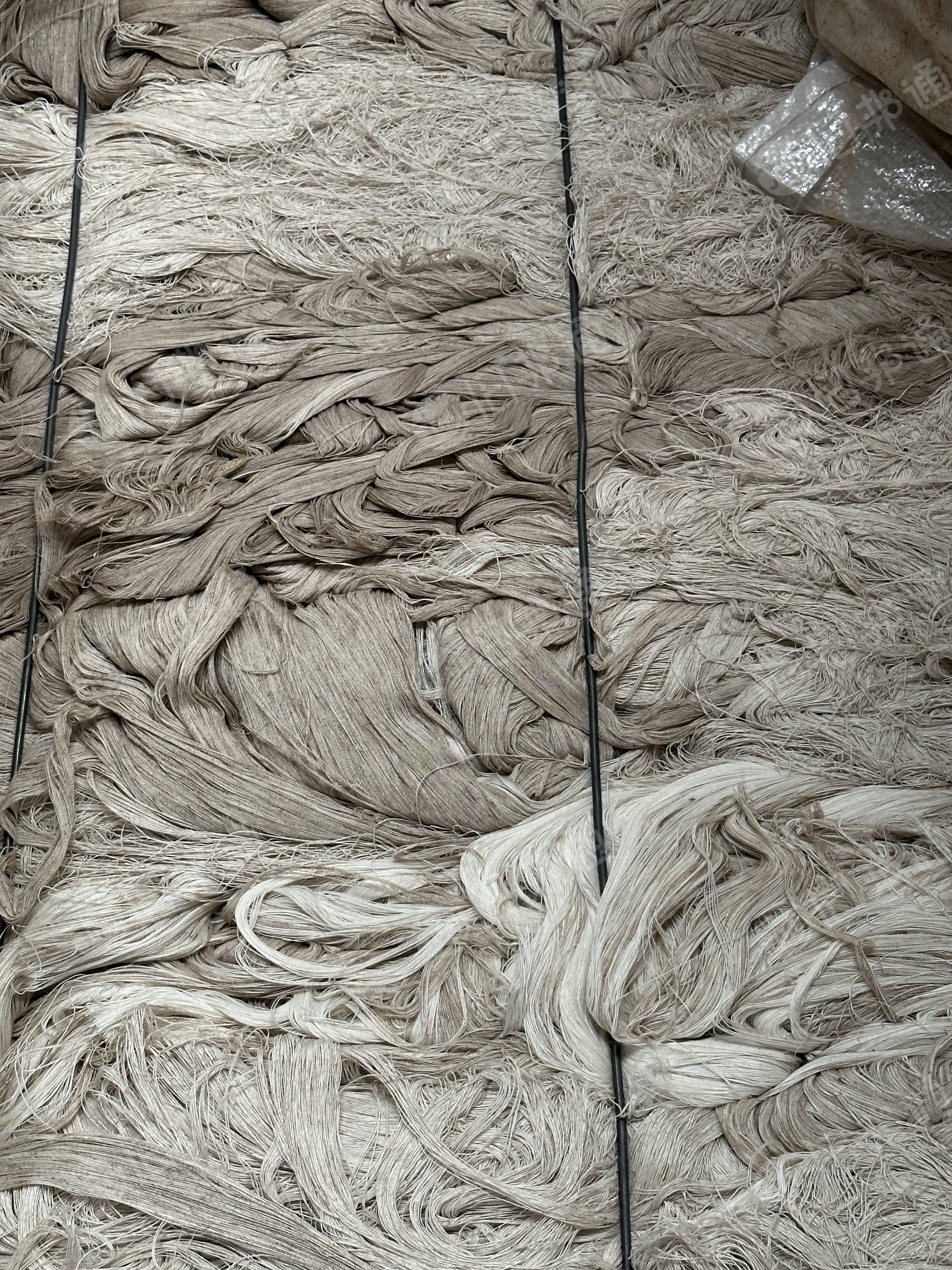 长期出售麻布边，棉麻浆纱，麻粘浆纱，棉麻软纱，布边纱