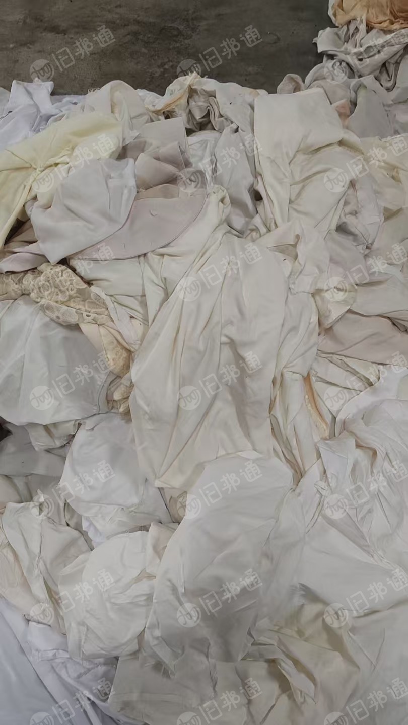 长期出售旧衣服白料,净白,奶白,月供30吨