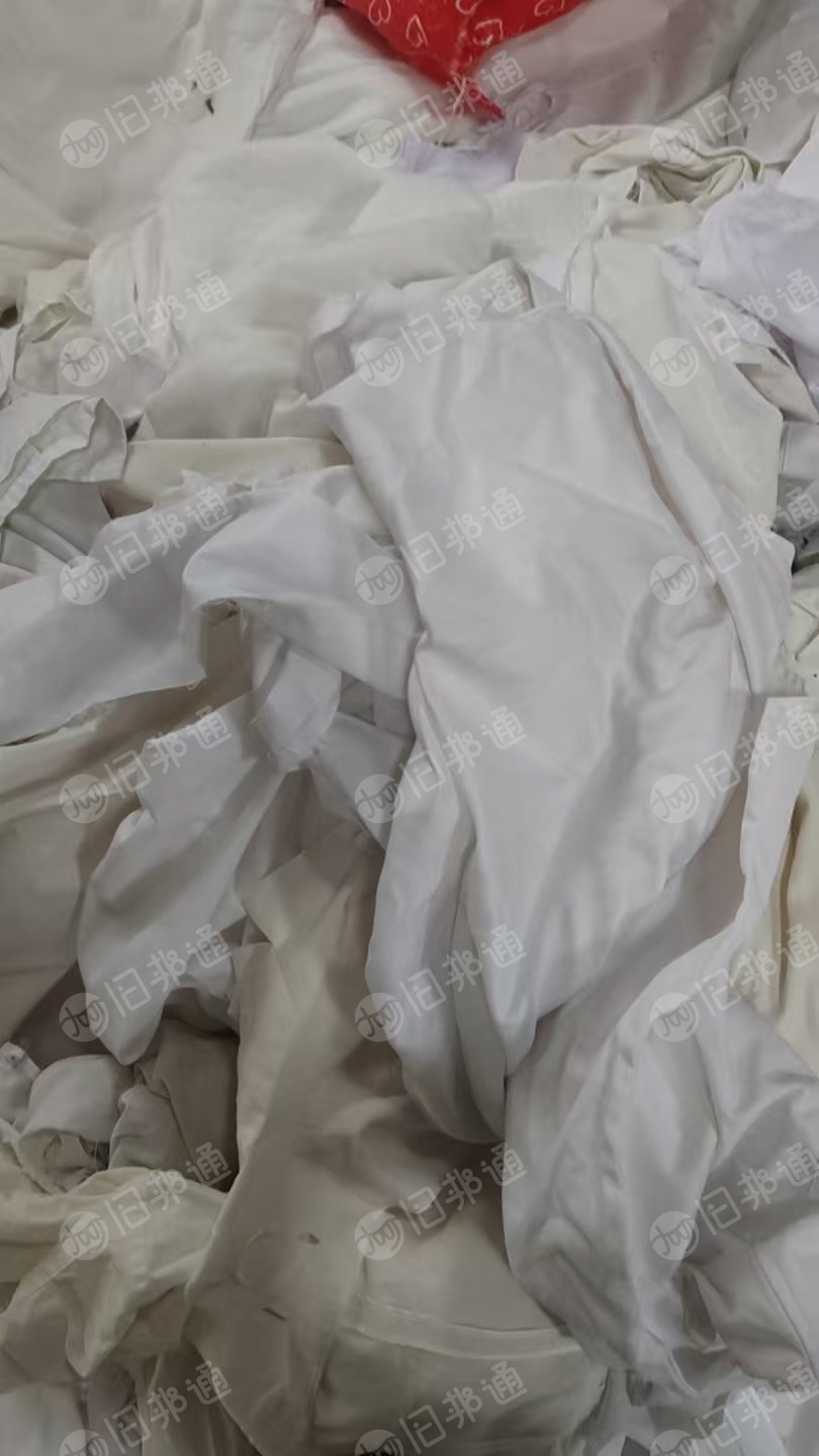 长期出售旧衣服白料,净白,奶白,月供30吨