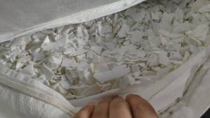 求购全漂花丙破碎料，涂料桶破碎料，花桶粉碎料，不带黑块的，江浙沪赣优先