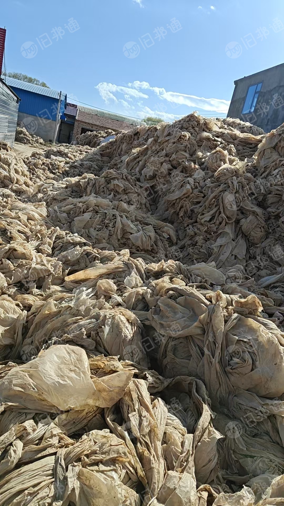 出售地膜废料，现货200多吨