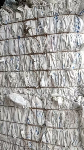 长期出售水洗纯pvc树脂袋，现货10多吨