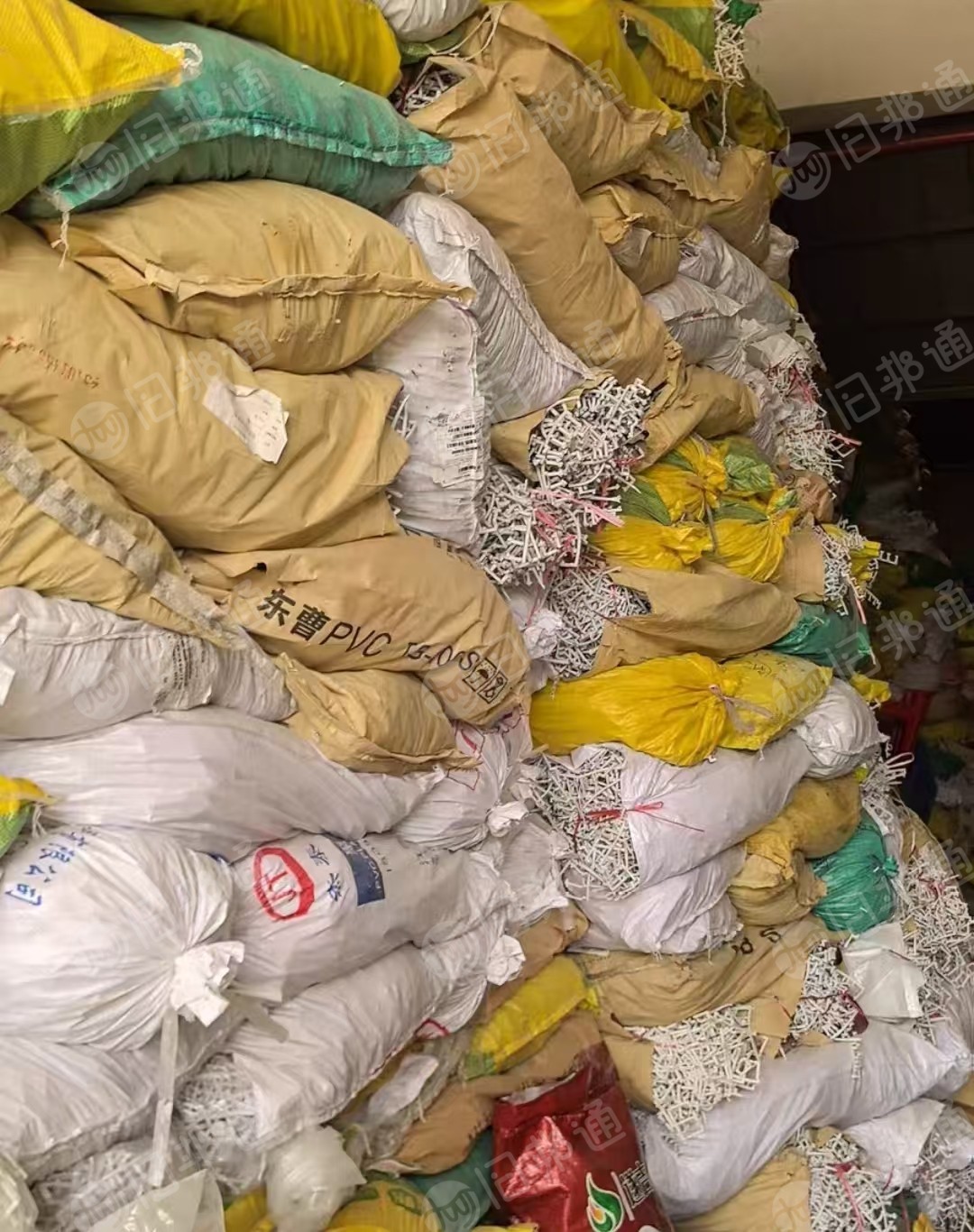 长期出售白色的pvc水口料，现货33吨