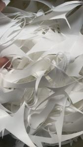 出售尼龙贴TPU边料，按摩椅下来的，纯白色，月供20多吨