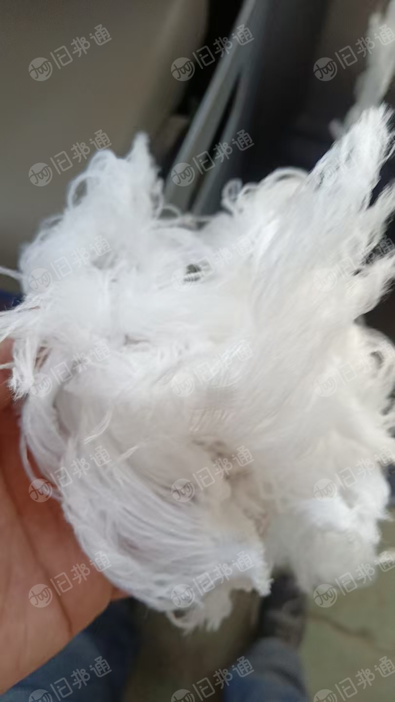 长期出售织布厂下来的涤纶变形丝，涤纶废丝