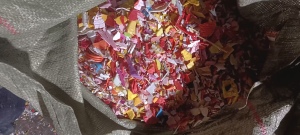 出售全漂过风选白丙，红黄丙，兰绿丙破碎料，全人工分色，现货三色一挂车