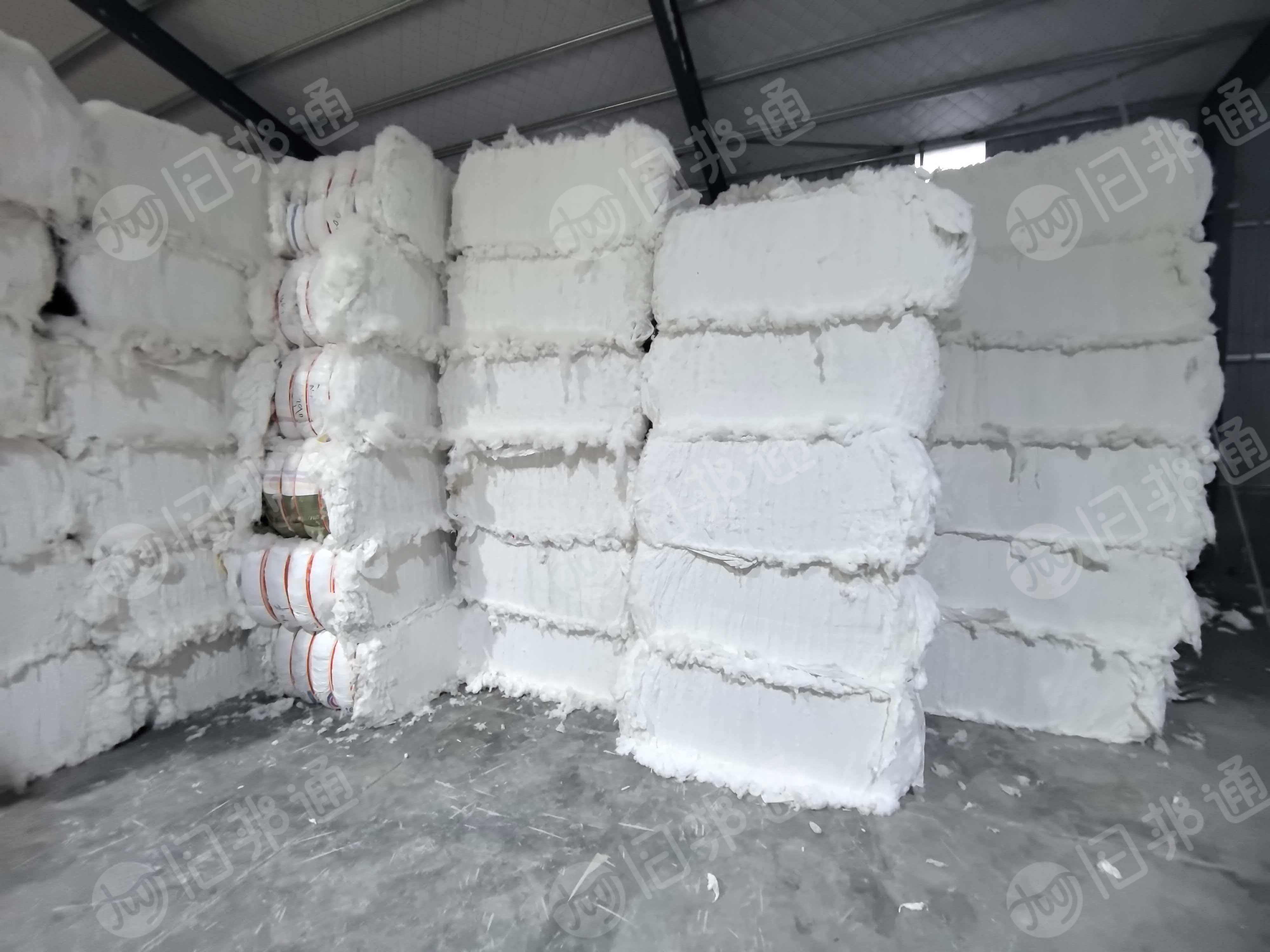 长期出售化纤棉,开松棉,再生棉,用羊毛衫氨纶水丝腈纶涤纶一起开的,可以做针刺棉无纺布土工布