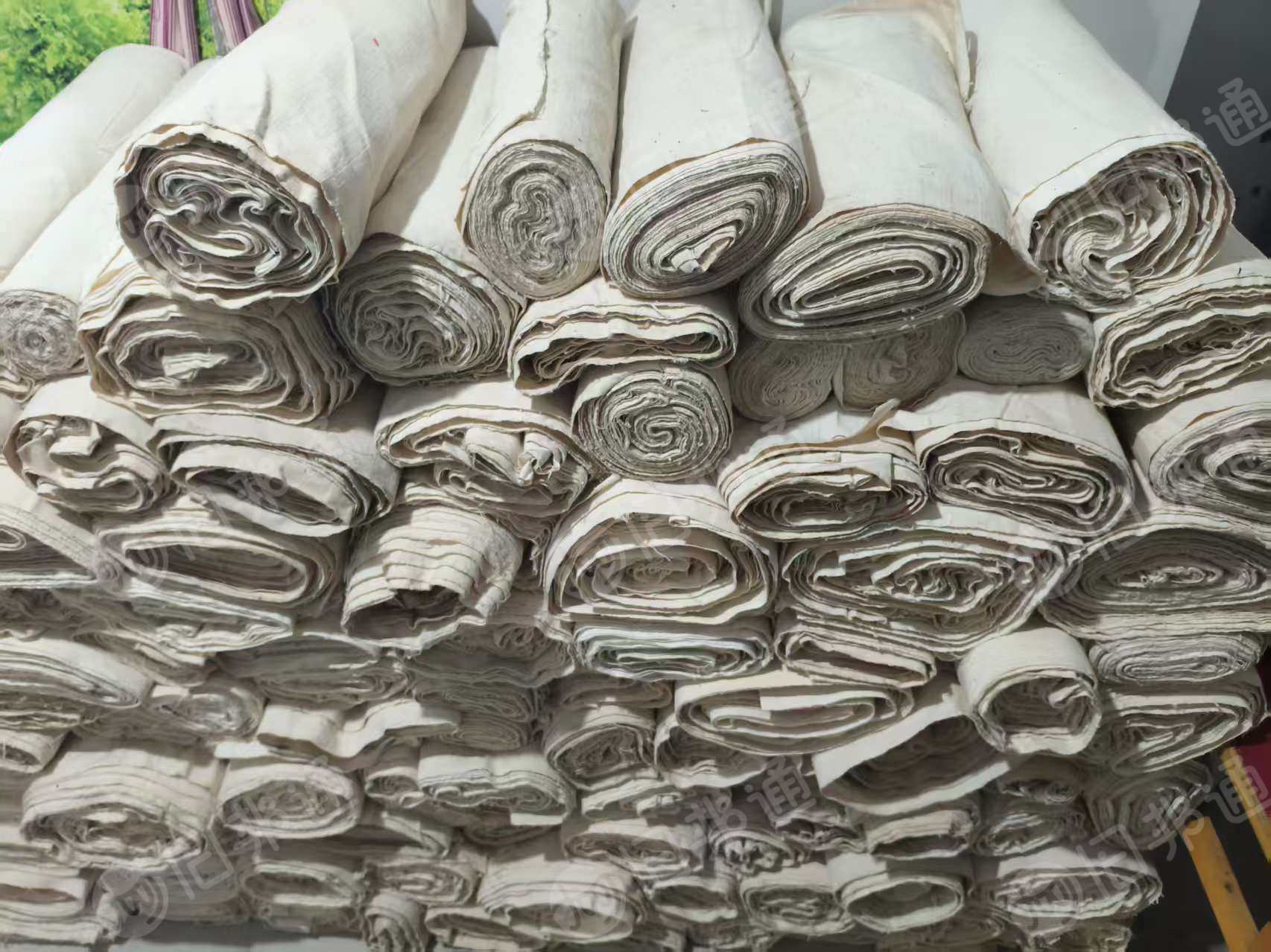 长期出售白色纯棉胚布，粗布，门幅克重不一