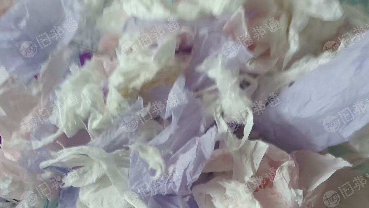 长期出售PP复合pE纸尿裤皮废料，月供有300吨