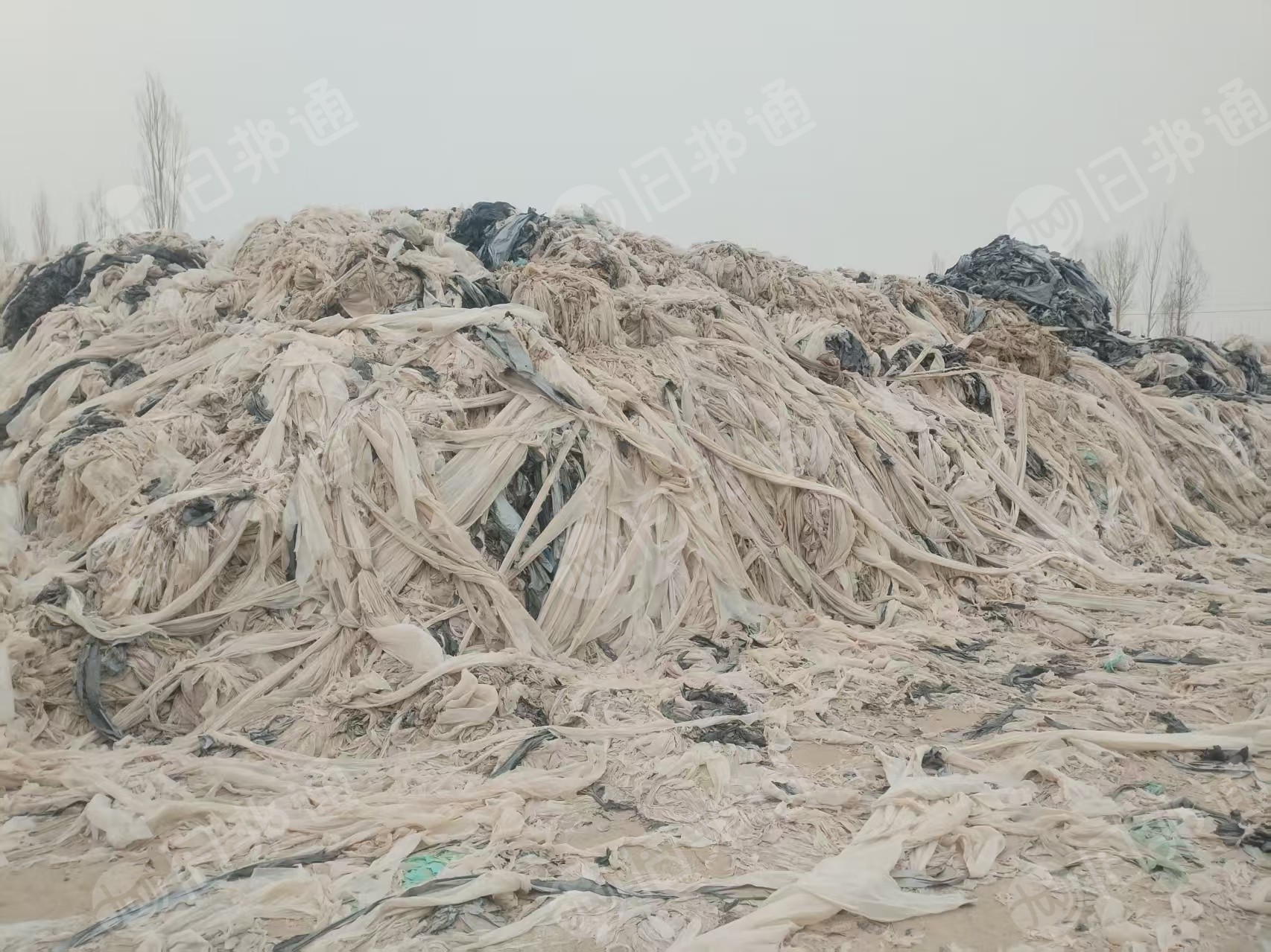 长期大量出售废旧地膜