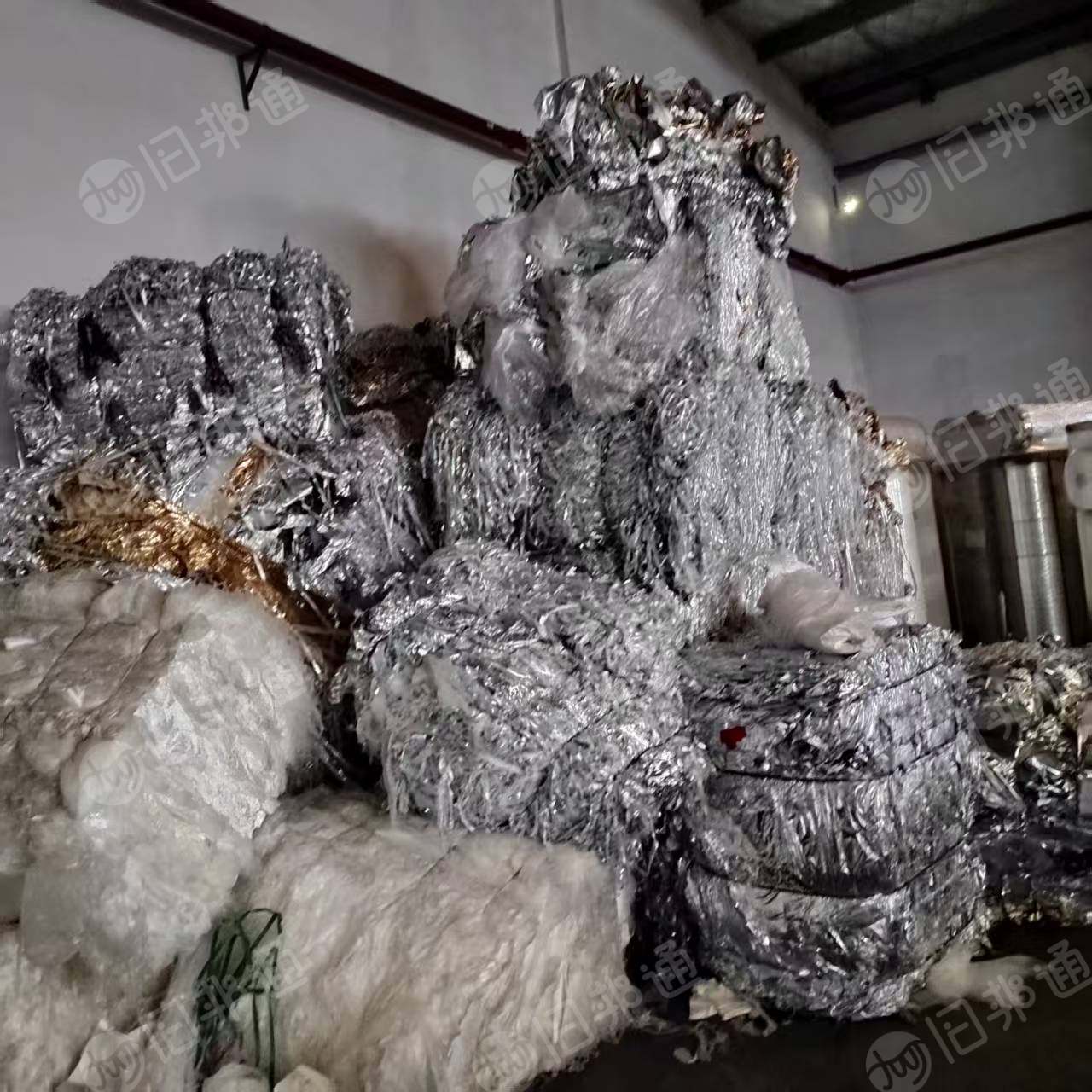 出售镀铝膜边角料压块