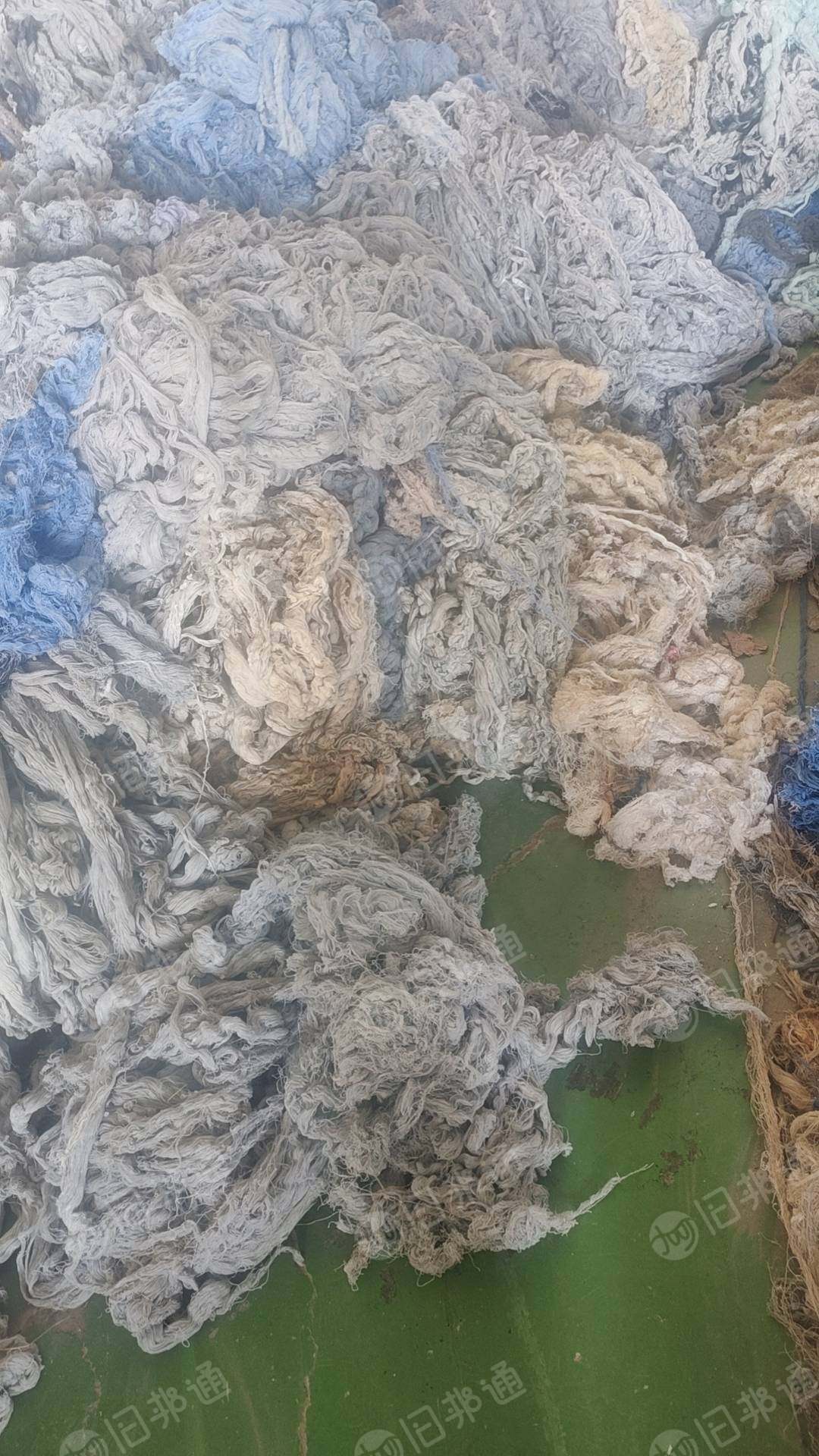 长期出售杂色棉纱，气流纺下来的，含水10个左右