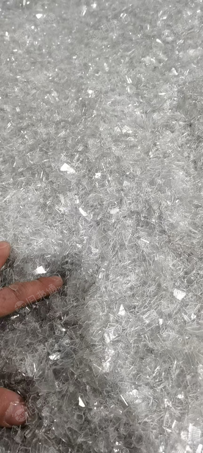 大量出售PET吸塑盒破碎料