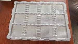 出售无标签无硅油PET吸塑盒，现货十几吨