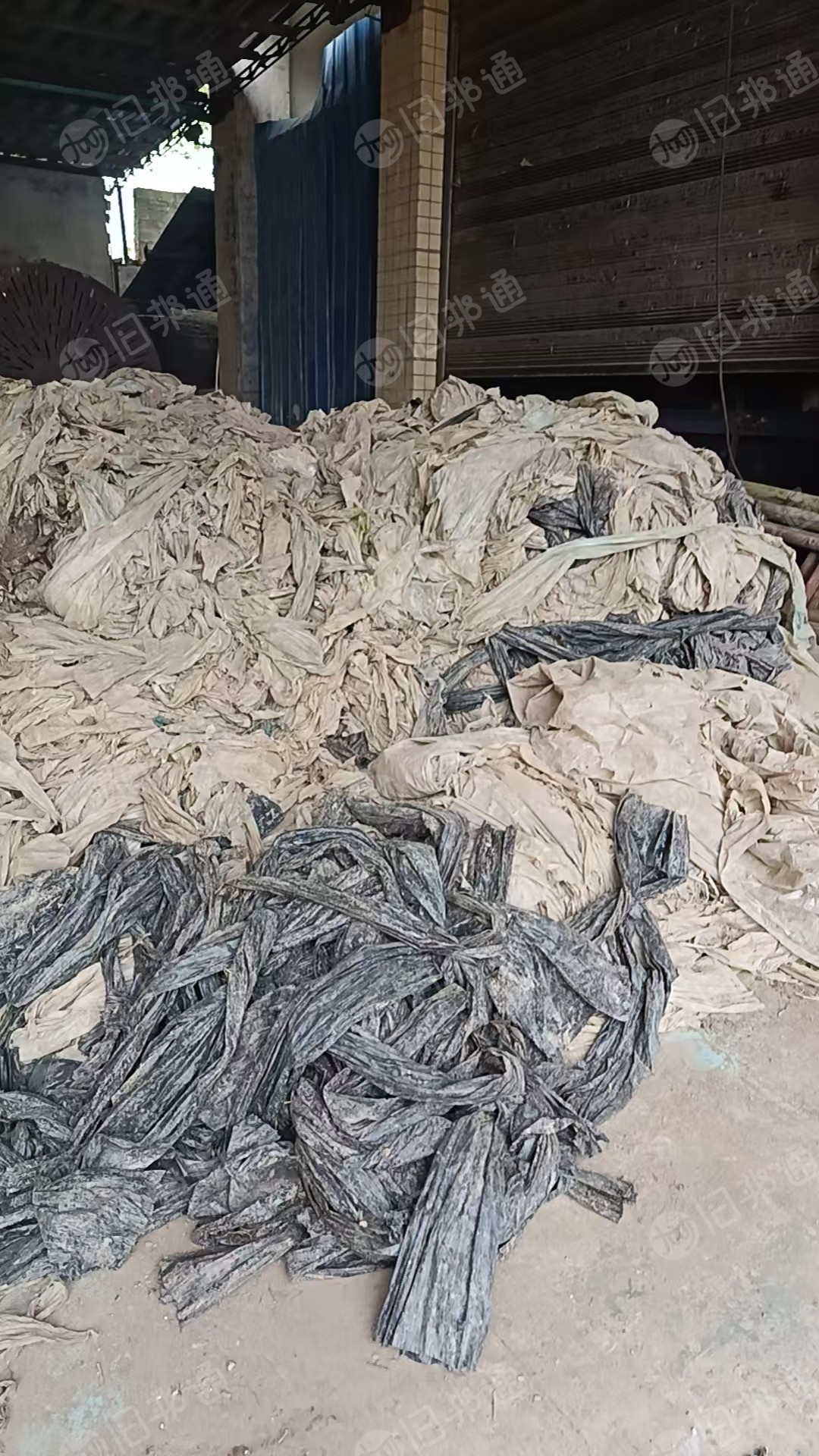 出售地膜毛料,种玉米下来的,现货10吨