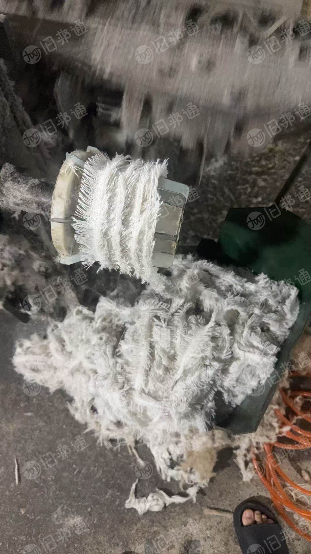 长期出售做夏布厂下来的涤纶废丝，涤纶废纱