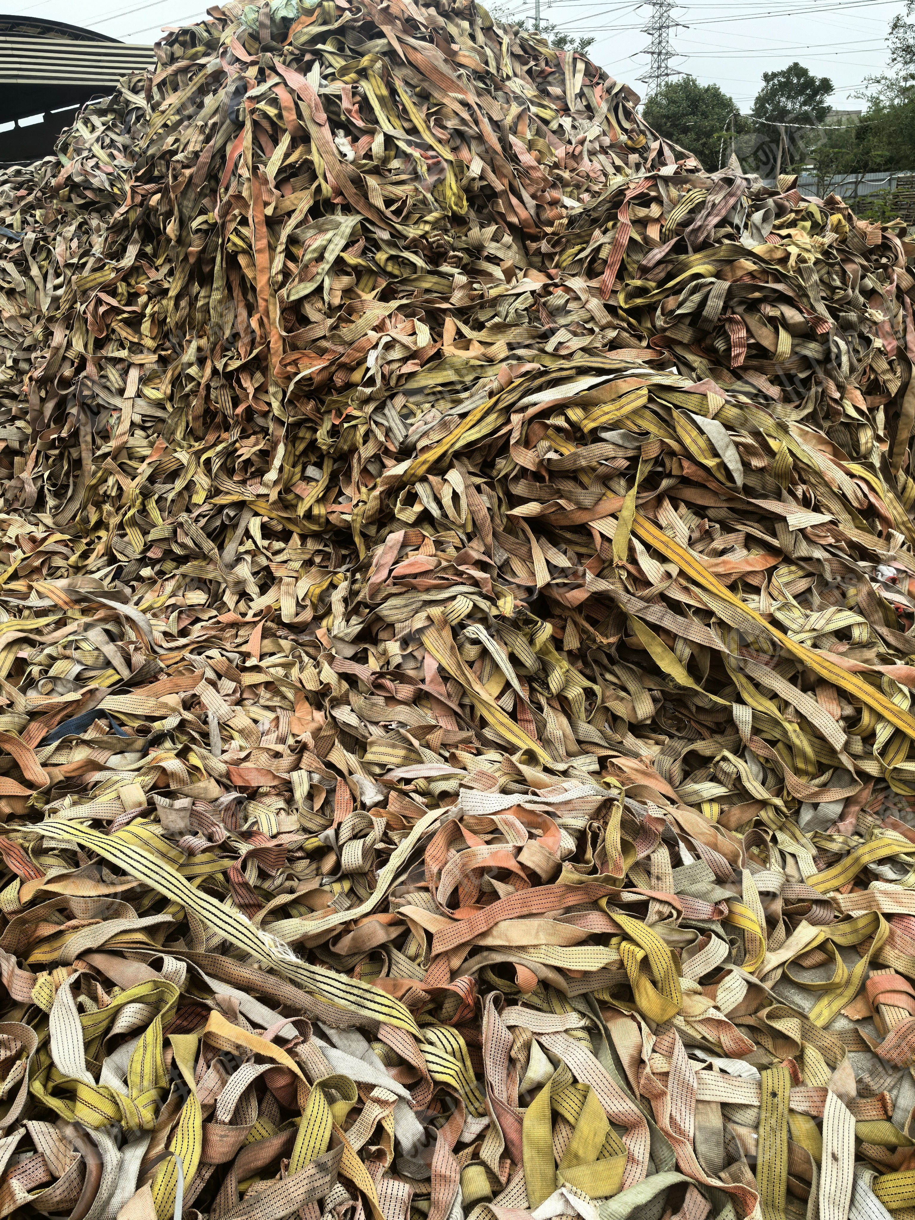 长期出售丙纶织带，丙纶带，现货7吨，长度2-5米，2米以下短的也有，现货7吨