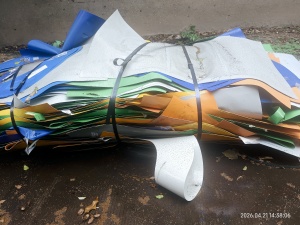 出售PE钢卷外包装皮，月供10吨