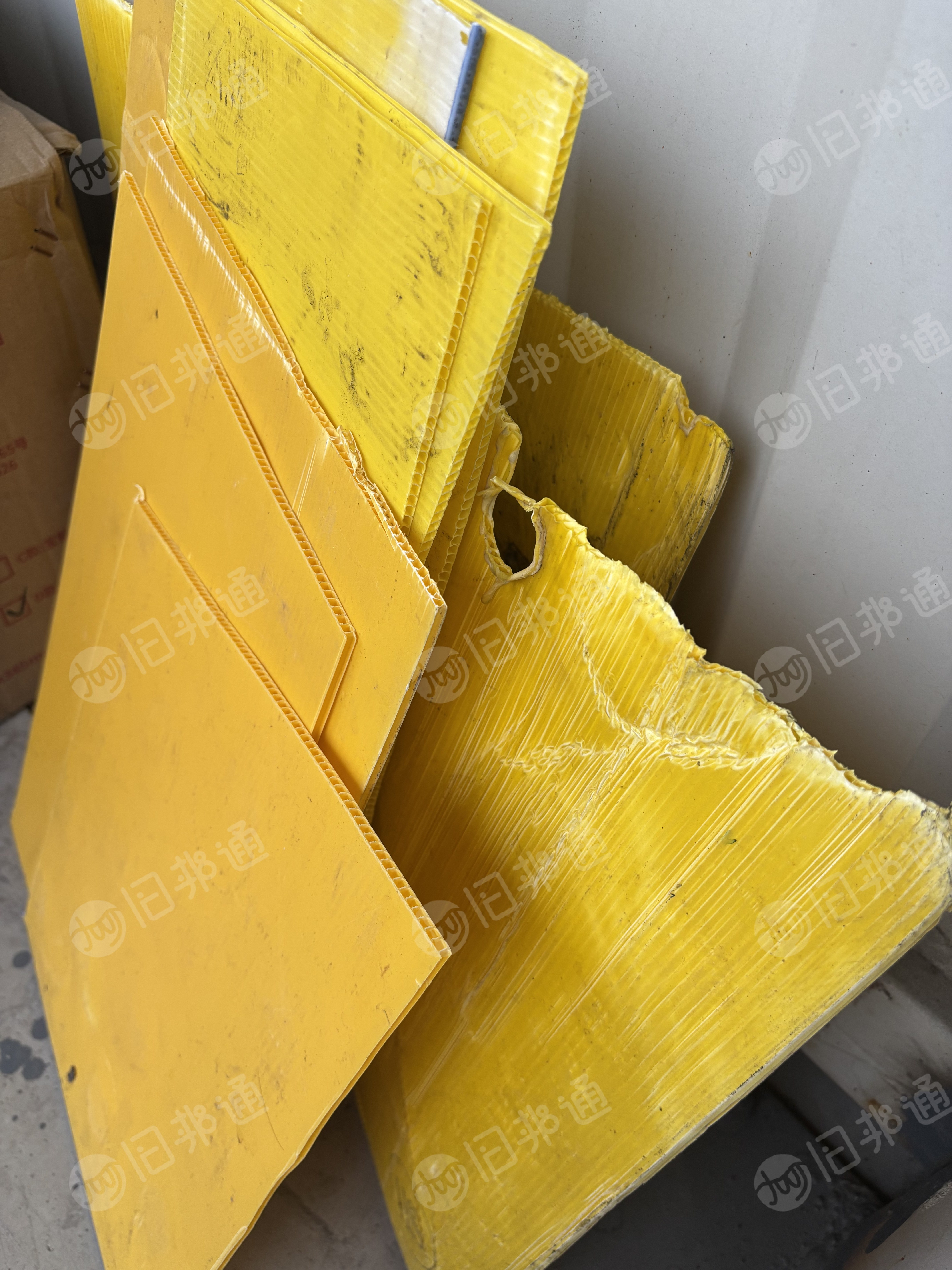 出售PP黄色万通板颗粒，现货80吨