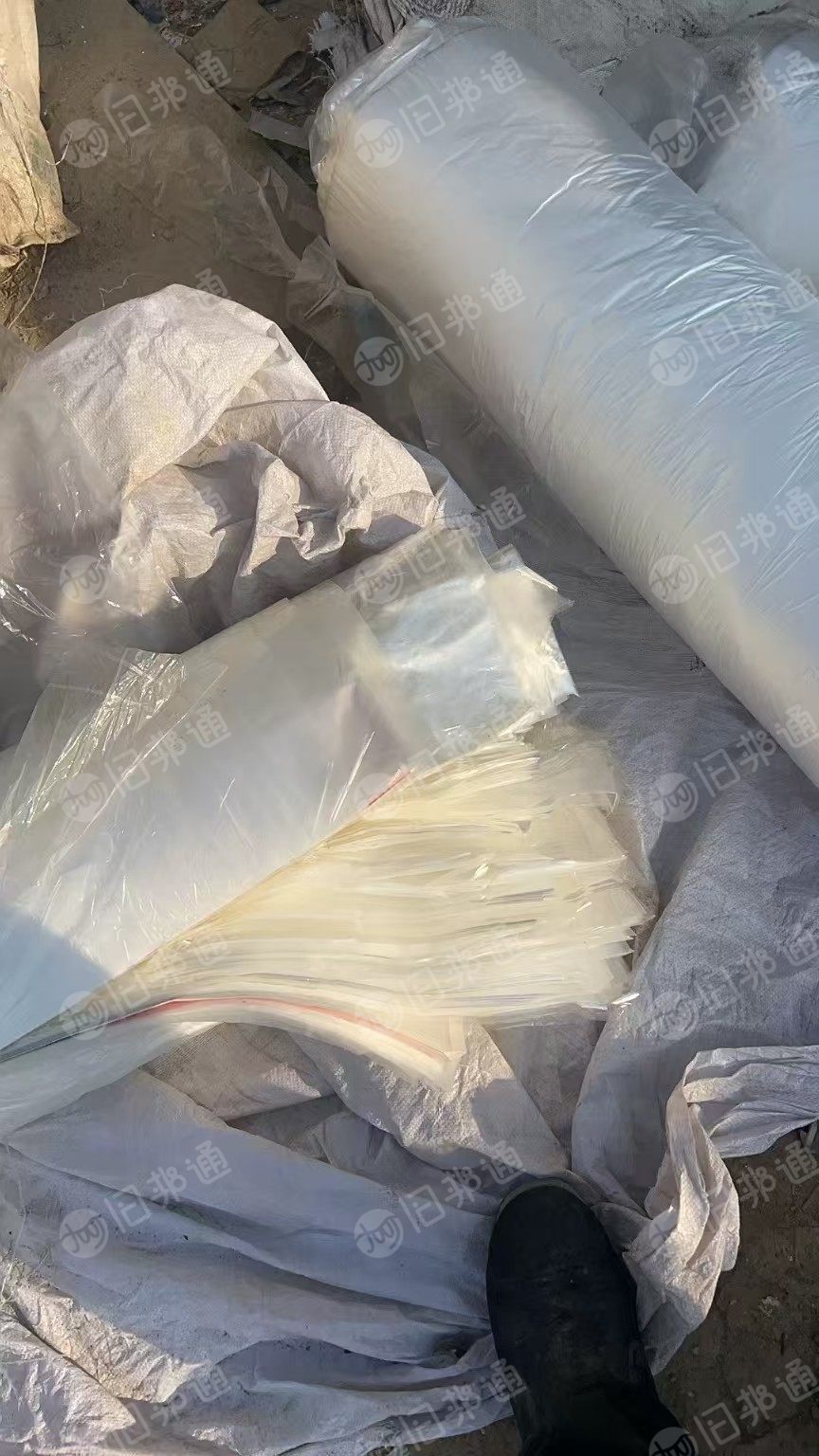 长期出售透明pp丙膜废料，不带胶，散的