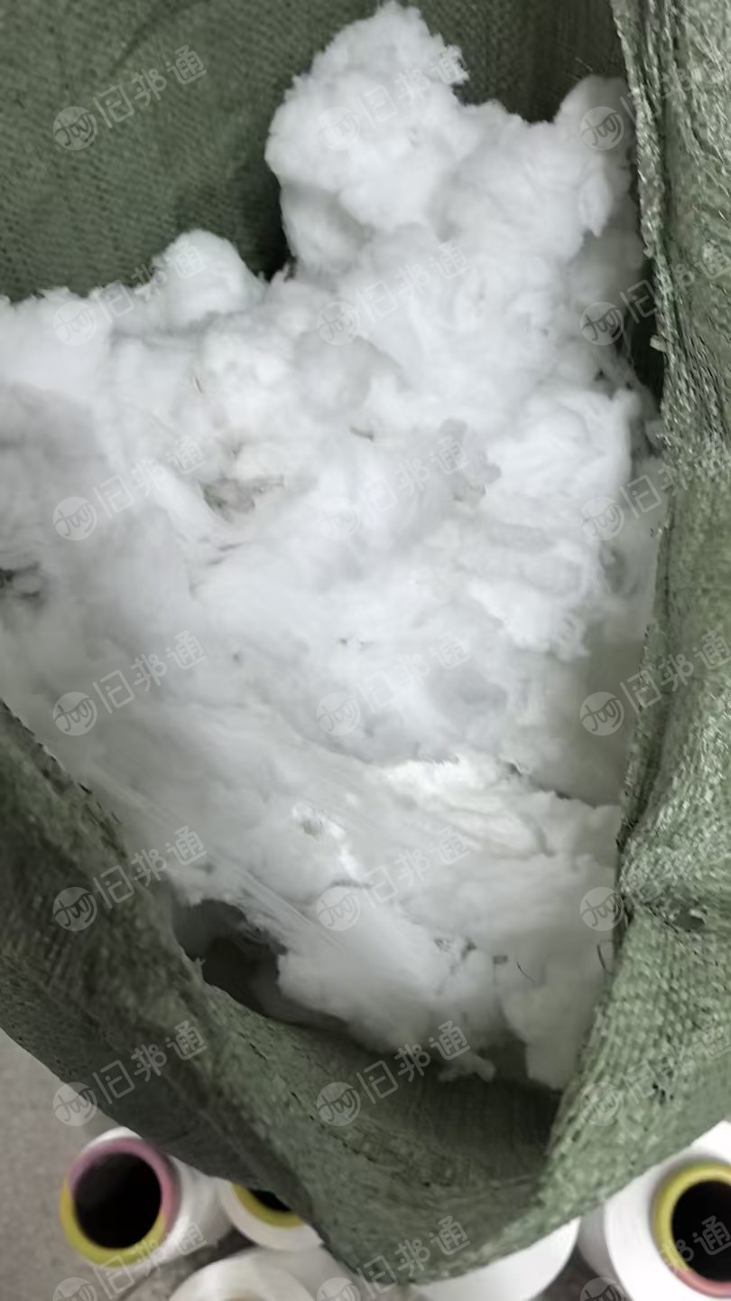 出售纺纱厂下来的氨纶废丝，涤纶废丝，锦纶废丝，高弹低弹混在一起统货走