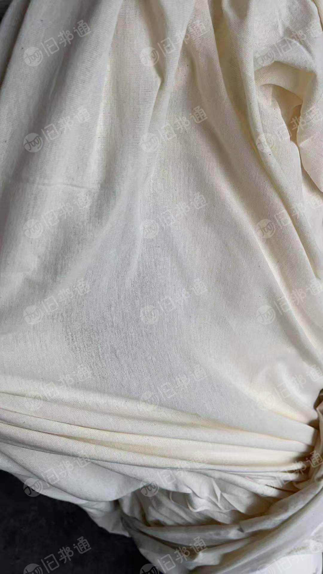 长期出售织布厂100%纯棉斜纹毛胚汗布，纯棉胚布，现货26吨，在湖北黄冈。