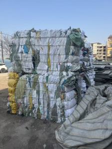 长期出售废旧干造编织袋，造粒用，现货6米8一车